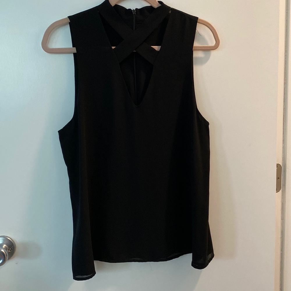 BNWT Naked Zebra Front cross Top